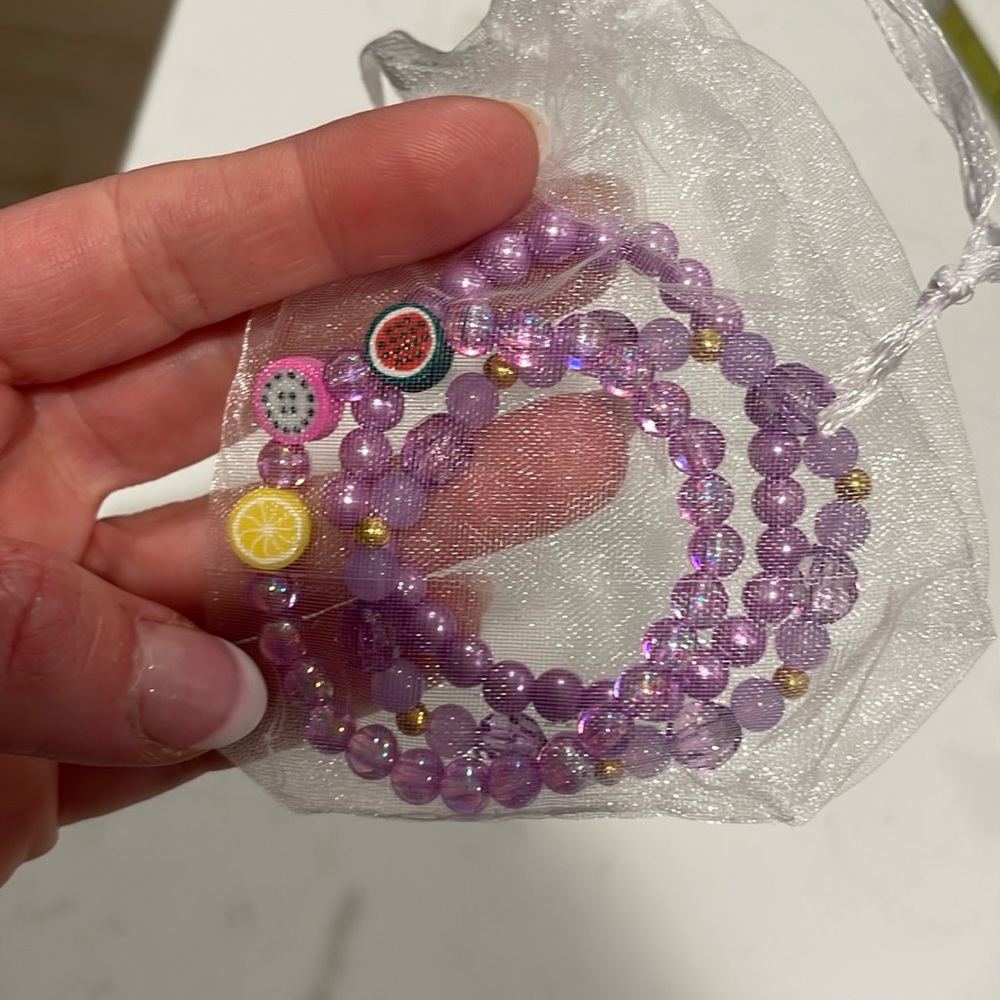Purple Bracelet Set